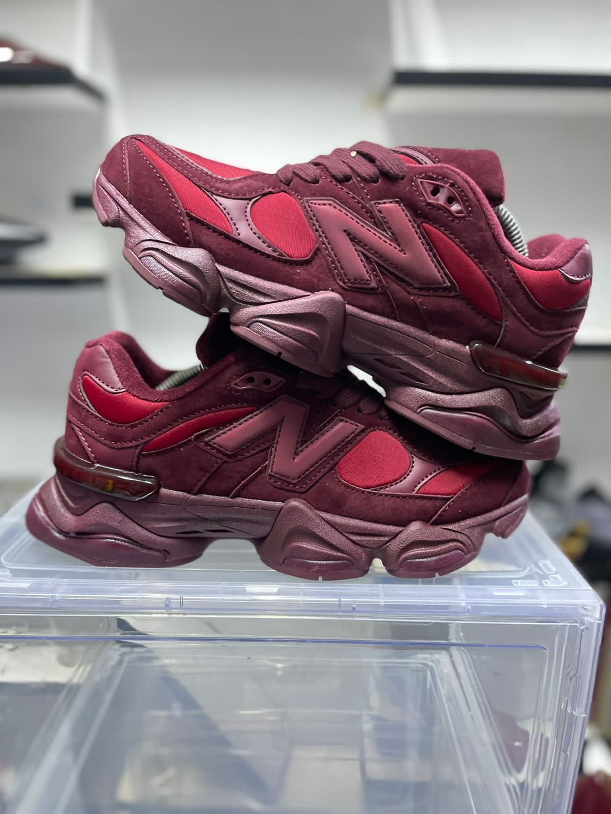New Balance 9060 Burgundy