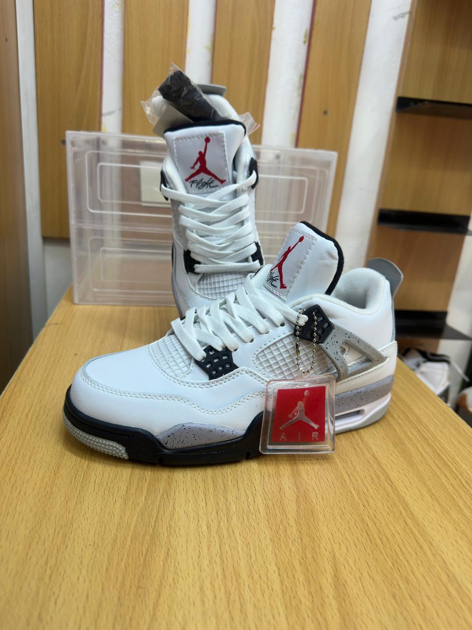 Air Jordan 4 Retro White Cement