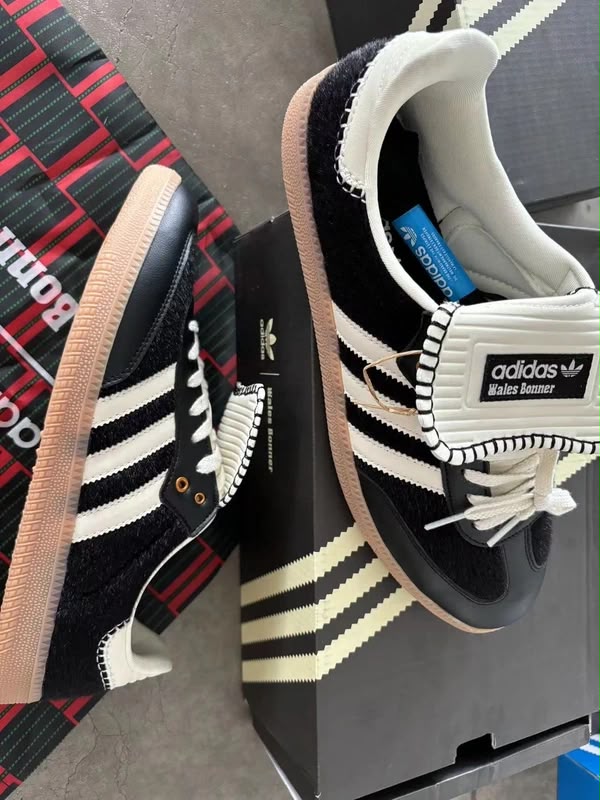 Adidas Samba Wales Bonner Black White