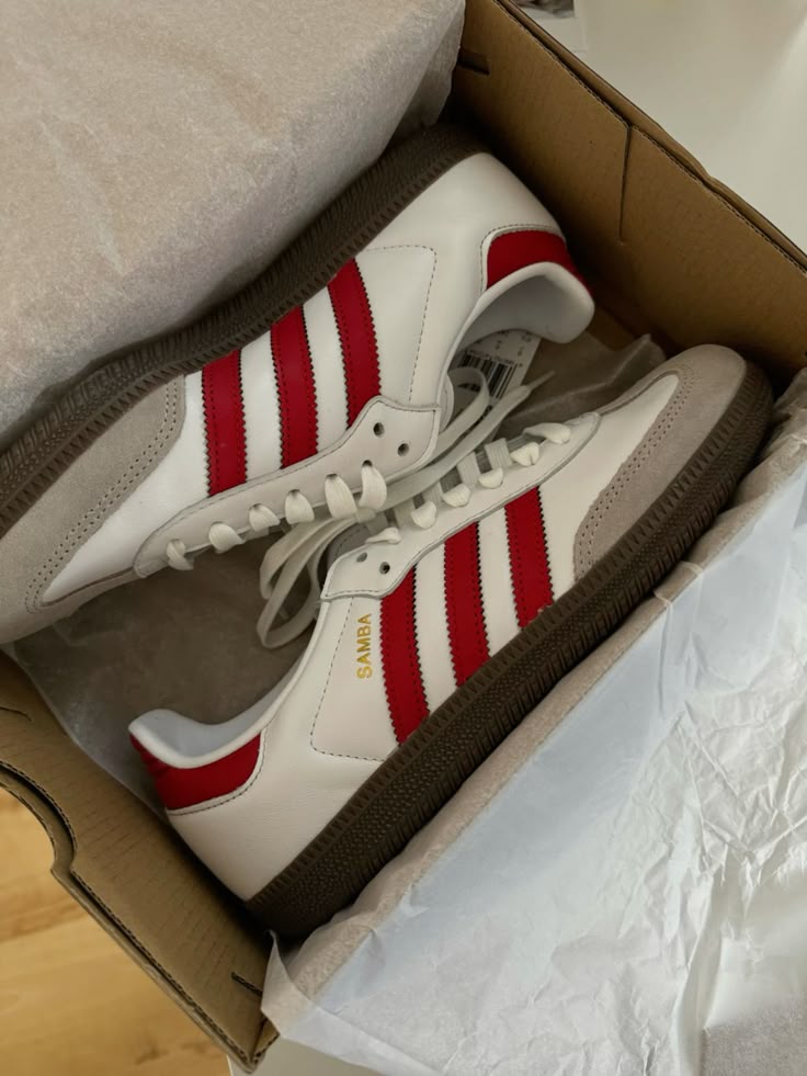Adidas Samba OG White Red
