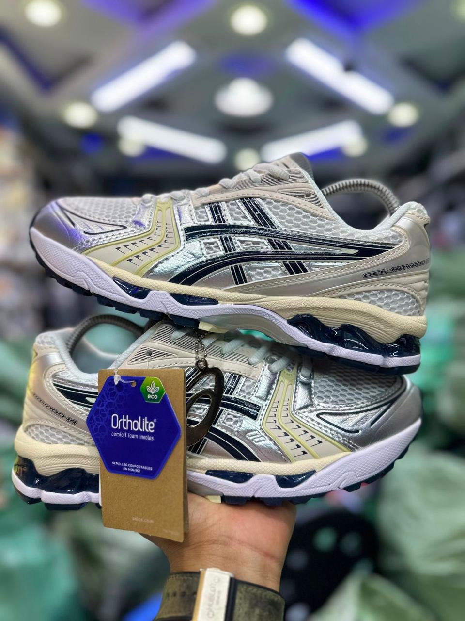 Asics Gel-Kayano 14 Cream Pure Silver